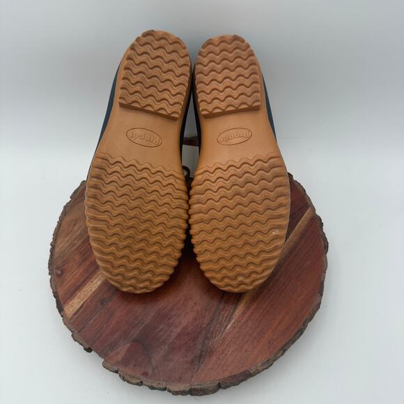 NEW Propet Ione Waterproof Duck Boot US 8 Blue Garden Clog Hike Barn Gorpcore - Picture 9 of 10